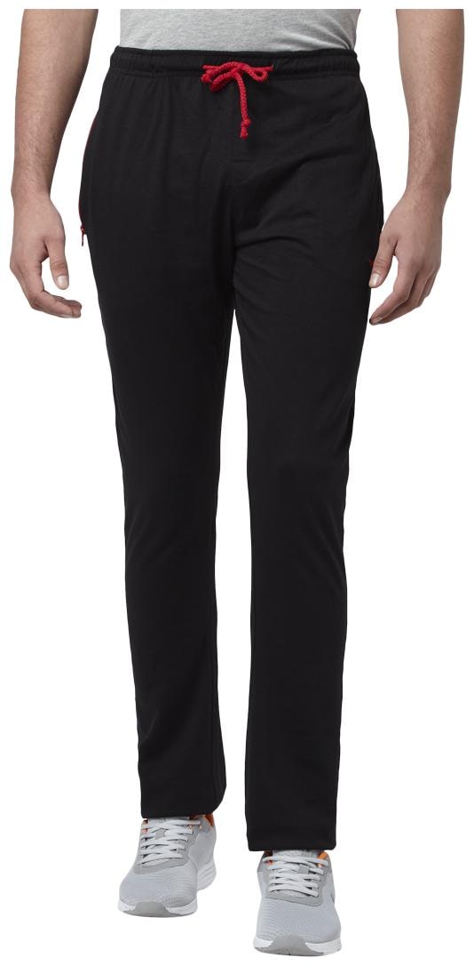 

Park Avenue Men Black Solid Regular fit Track pants