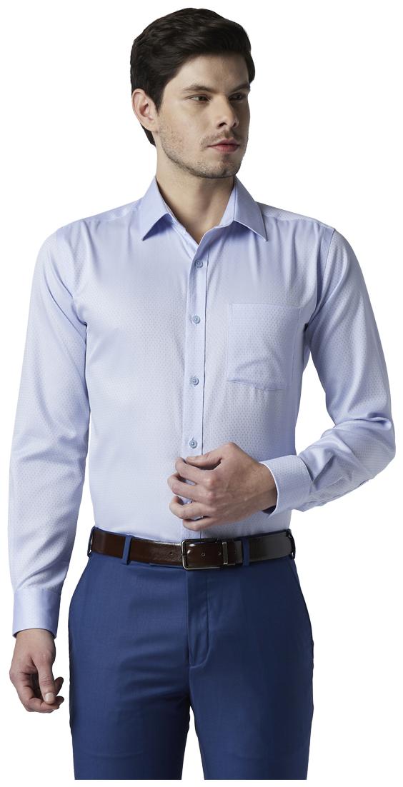 

Park Avenue Men Regular fit Formal Shirt - Blue
