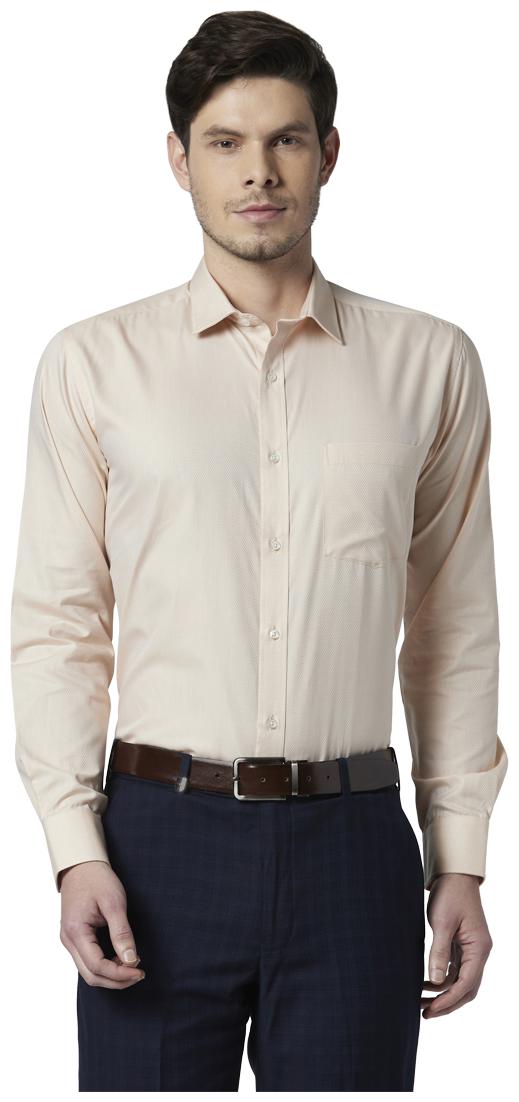 

Park Avenue Men Regular fit Formal Shirt - Beige
