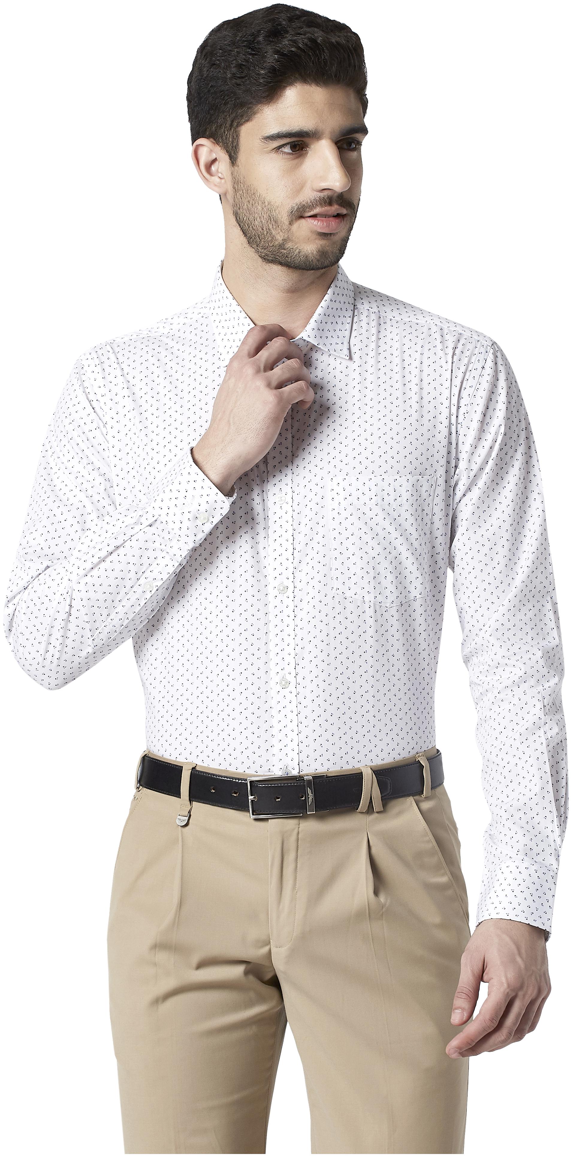

Park Avenue Men Slim fit Formal Shirt - White
