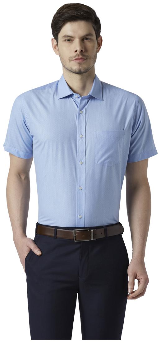 

Park Avenue Men Regular fit Formal Shirt - Blue