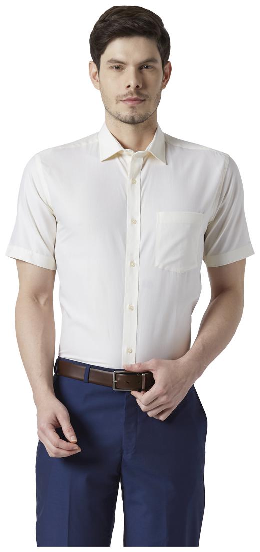 

Park Avenue Men Regular fit Formal Shirt - Yellow