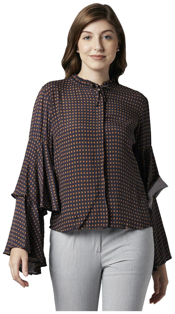 

Park Avenue Women Printed Shirt style - Blue