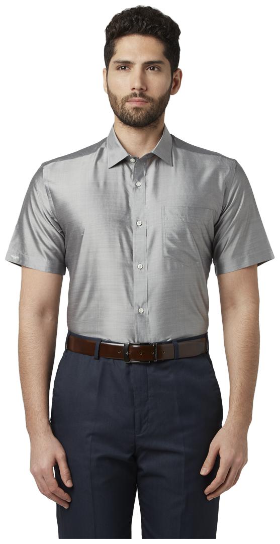 

Park Avenue Men Regular fit Formal Shirt - Grey