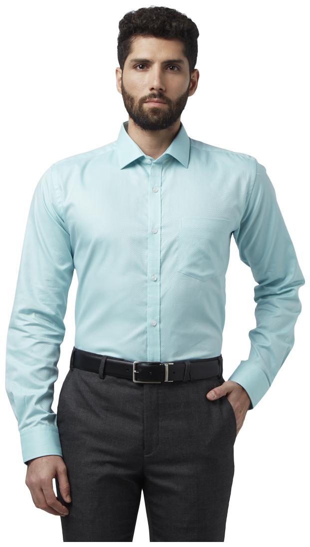 

Park Avenue Men Slim fit Formal Shirt - Green