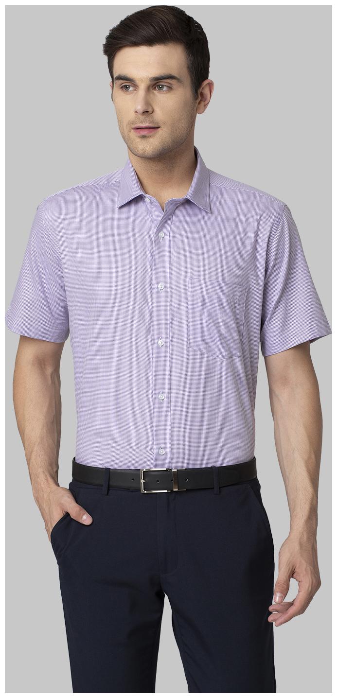 

Park Avenue Men Regular fit Formal Shirt - Purple