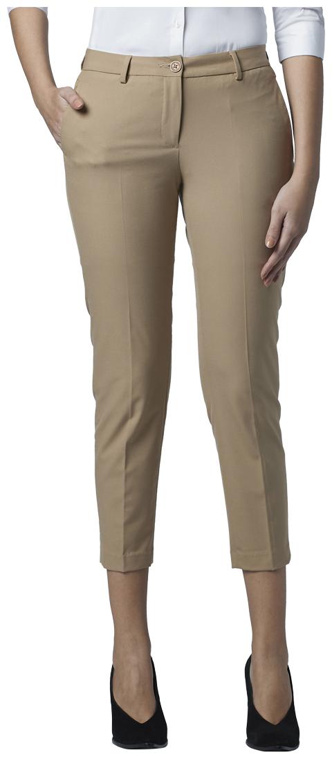 

Park Avenue Women Beige Regular fit Regular trousers