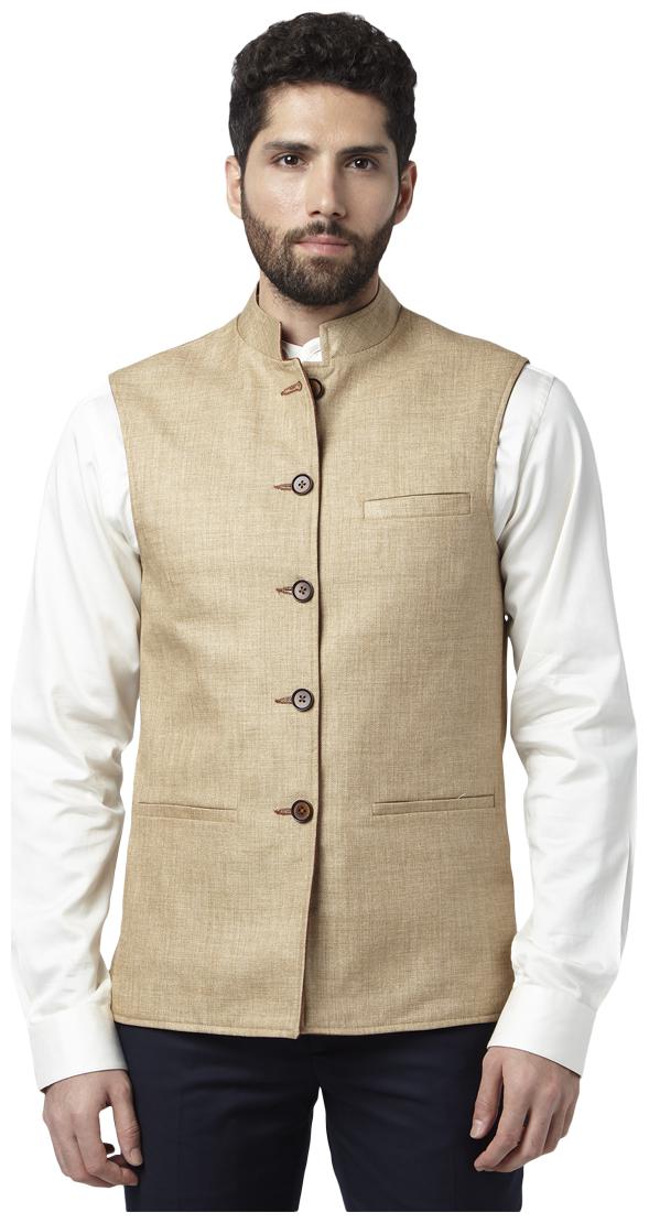

Park Avenue Men Brown Solid Parka jacket