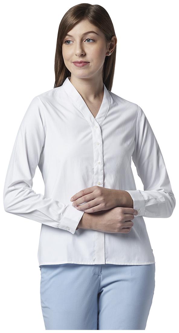 

Park Avenue Women Solid Shirt style - White