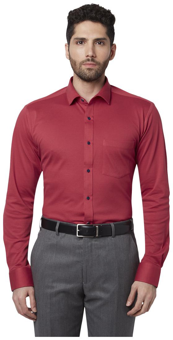 

Park Avenue Men Slim fit Formal Shirt - Red