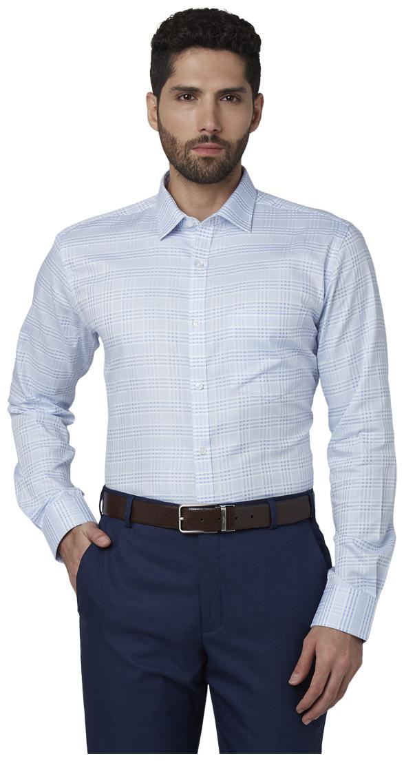 

Park Avenue Men Slim fit Formal Shirt - Blue