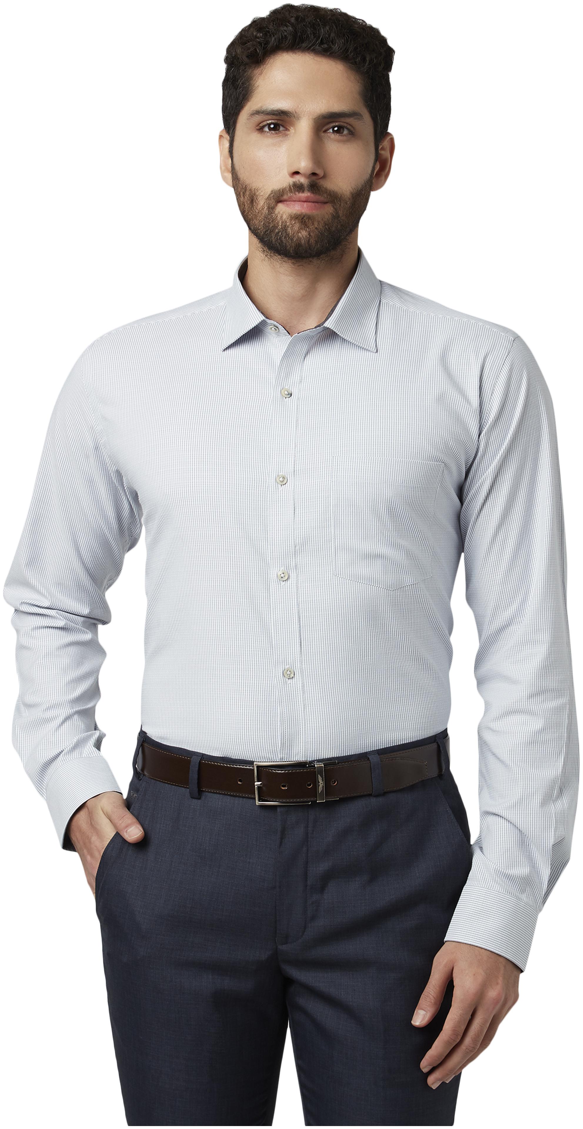 

Park Avenue Men Slim fit Formal Shirt - Grey