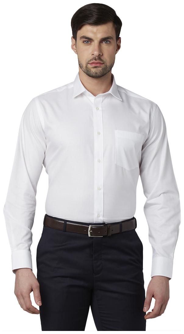 

Park Avenue Men Regular fit Formal Shirt - White