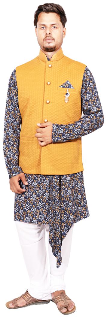 

Partaywear Kurta PAJAMA JACKET For MAN
