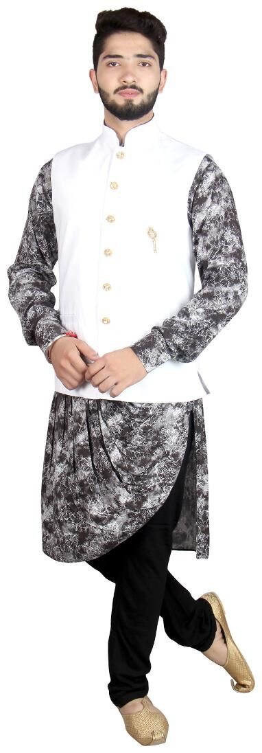 

Partaywear Kurta PAJAMA JACKET For MAN