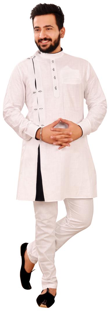 

party wear stylish kurta with churidar payjma set