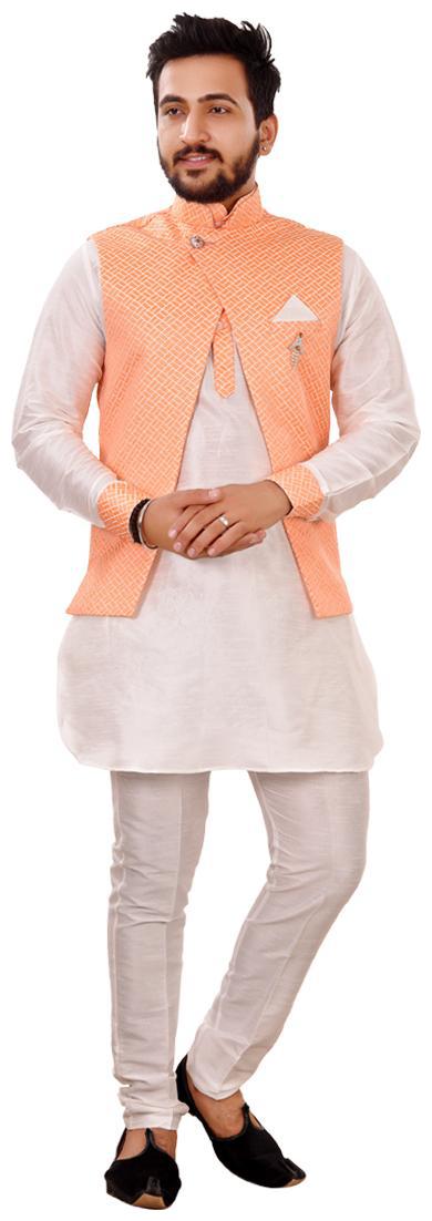 

Partywear Kurta Pent With Waistcoat