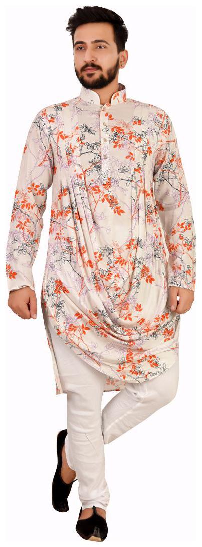 

Partywear Kurta Churidar Pyjama For Men
