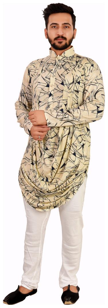 

Partywear Kurta Churidar Pyjama For Men