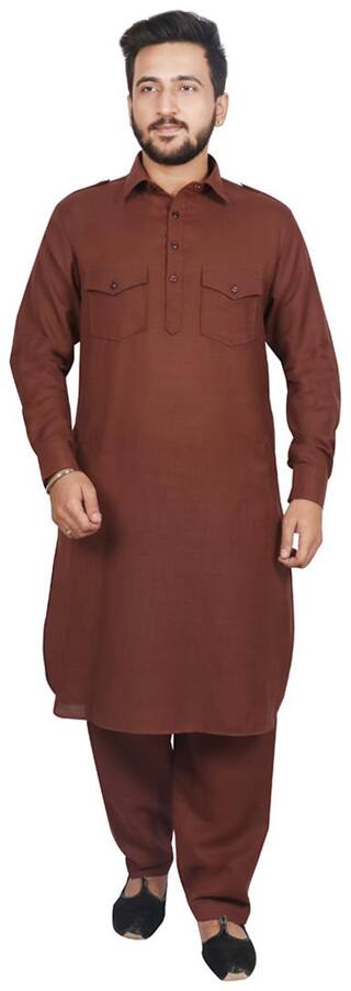 Partywear Pathani Suit For Men
