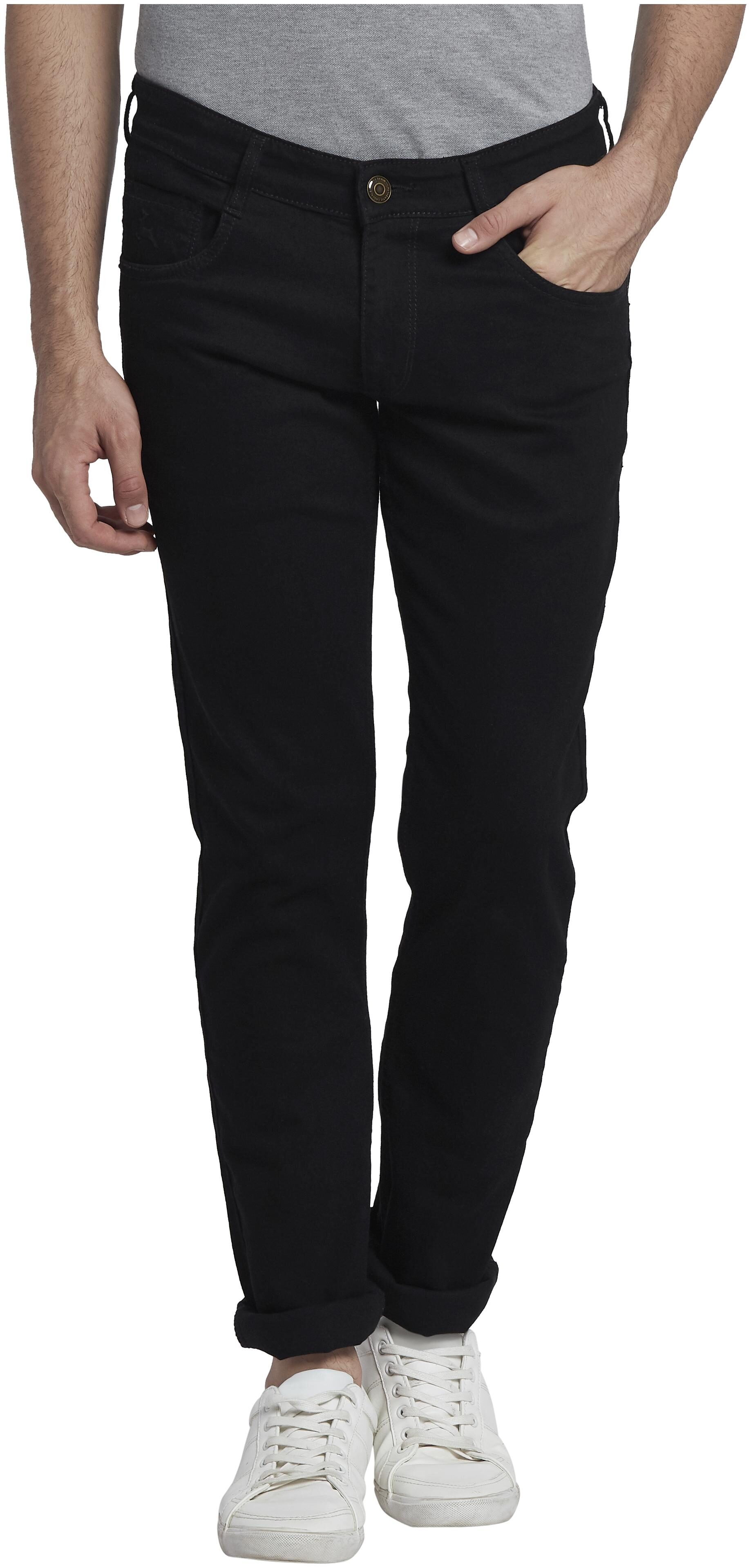 

Parx Men Black Slim Fit Jeans