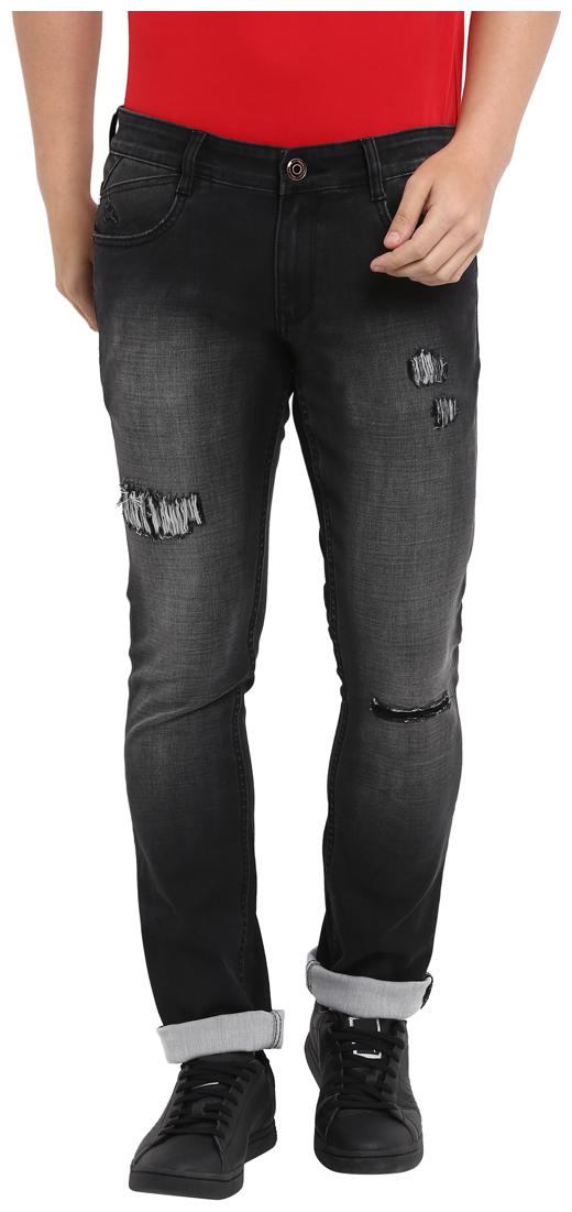 

Parx Men Black Slim Fit Jeans