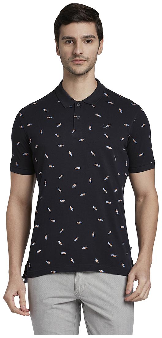 

Parx Men Blue Regular fit Cotton Polo collar T-Shirt - Pack Of 1