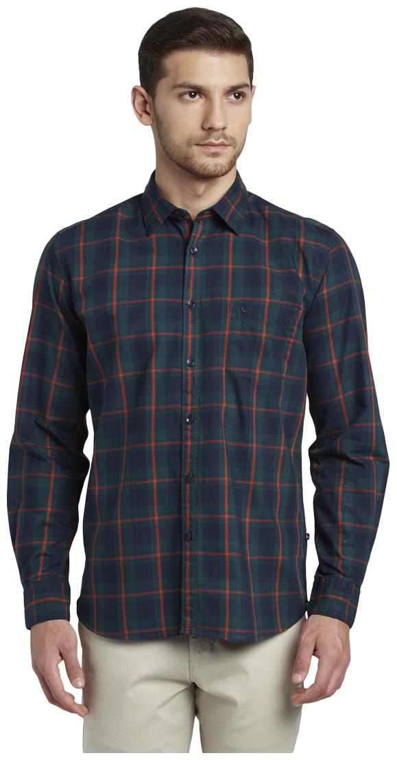 

Parx Men Multi Checked Slim Fit Casual Shirt