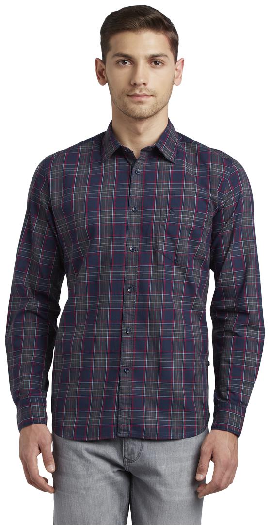 

Parx Men Multi Checked Slim Fit Casual Shirt