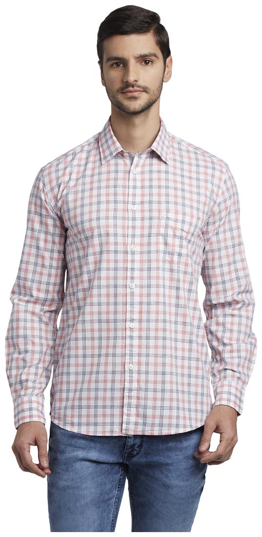 

Parx Men Multi Checked Slim Fit Casual Shirt