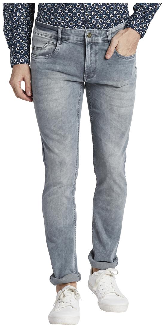 

Parx Men Grey Slim Fit Jeans