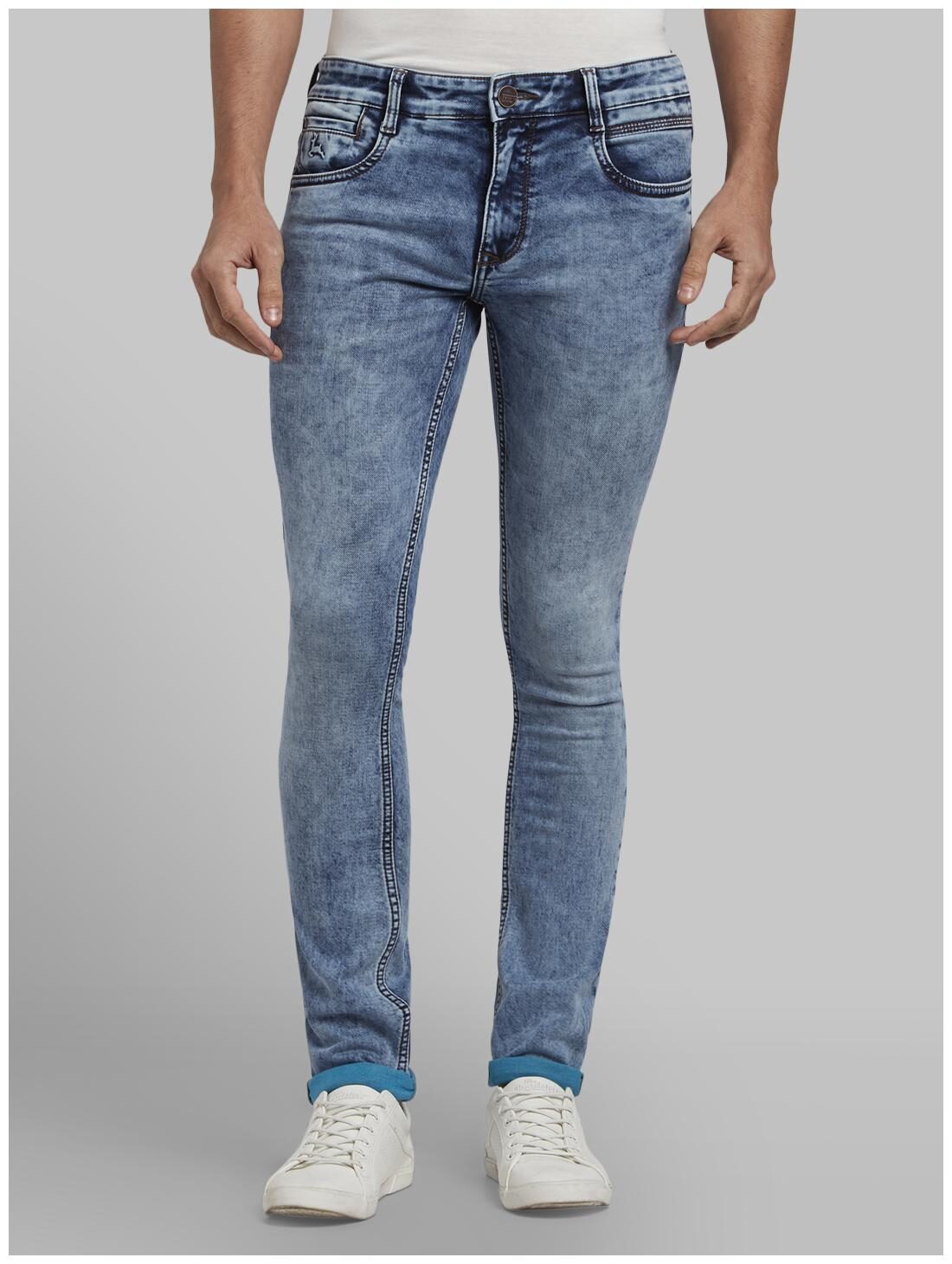 

Parx Men Blue Skinny Fit Jeans