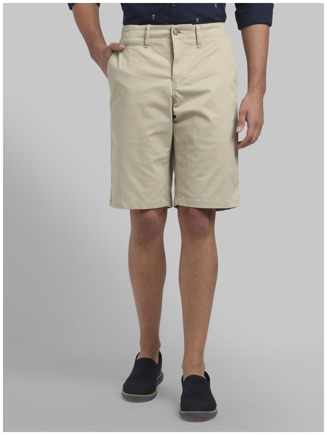

Parx Men Beige Regular Fit Regular Shorts