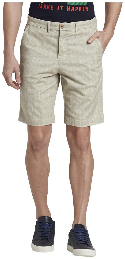

Parx Men Beige Regular Fit Regular Shorts
