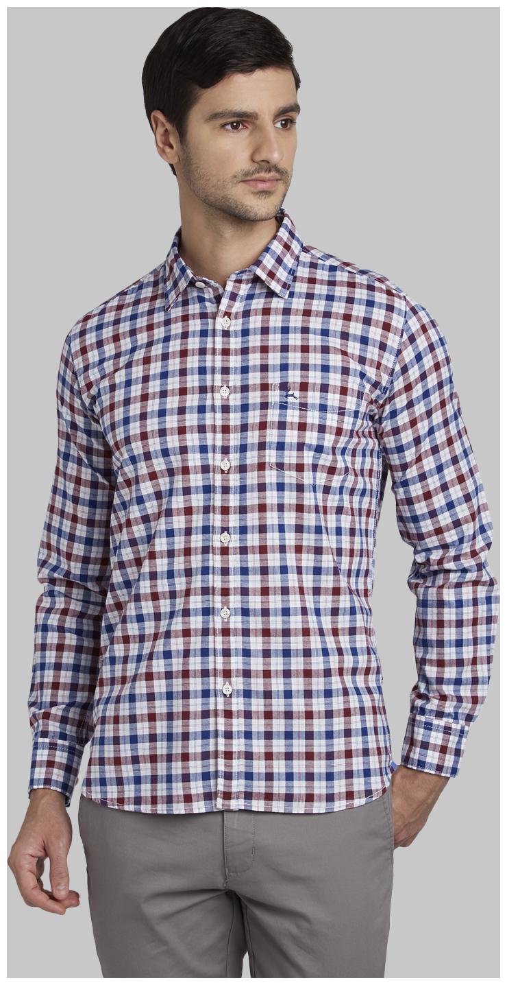 

Parx Men Multi Checked Slim Fit Casual Shirt