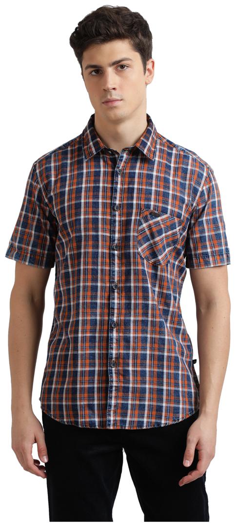 

Parx Men Multi Checked Regular Fit Casual Shirt