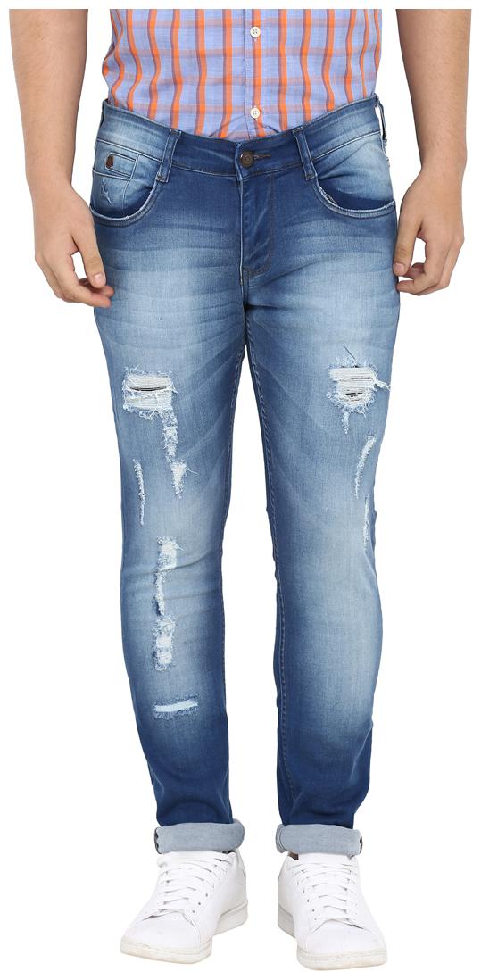 

Parx Men Blue Skinny Fit Jeans