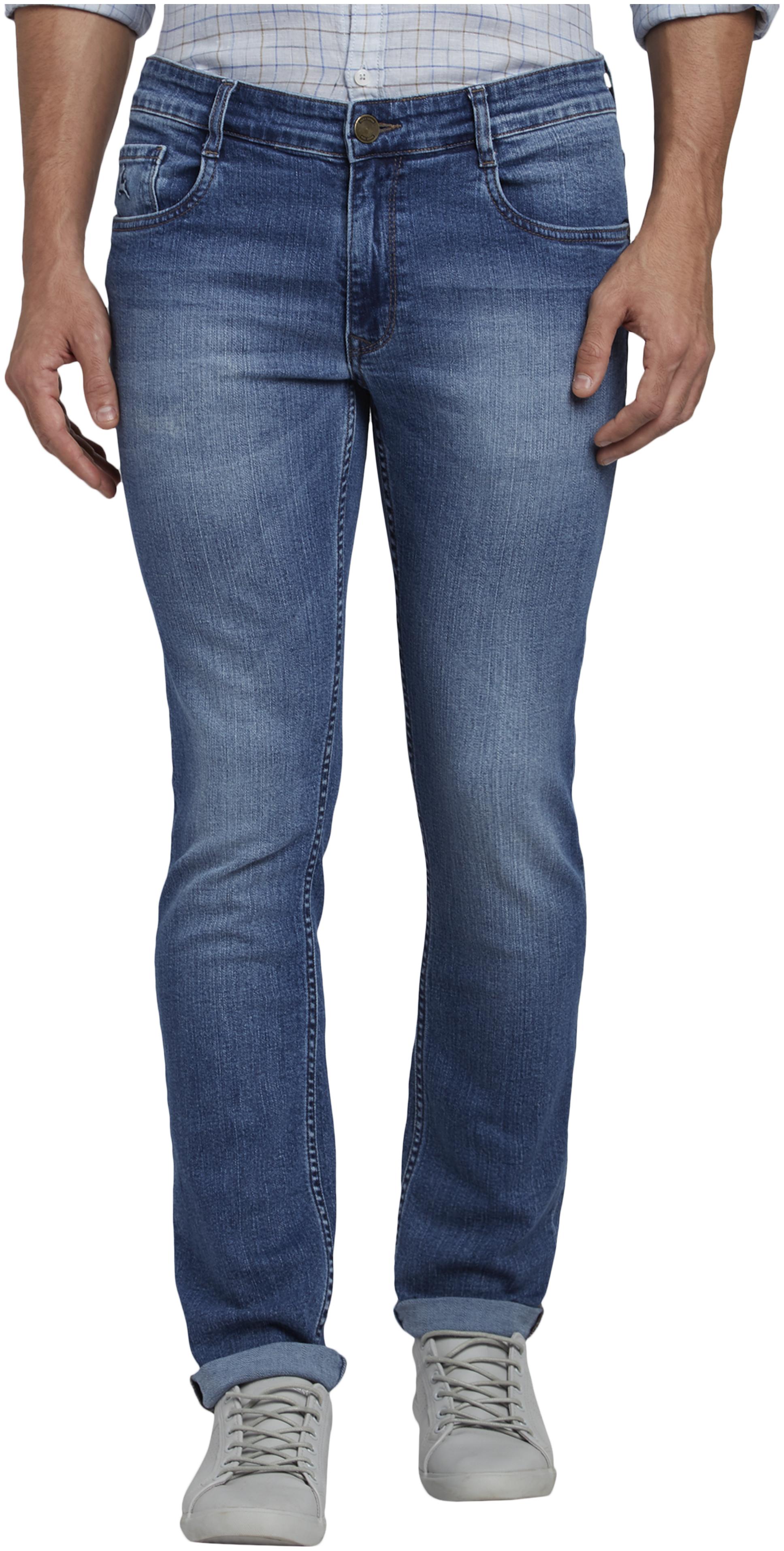 

Parx Men Blue Tapered Fit Jeans