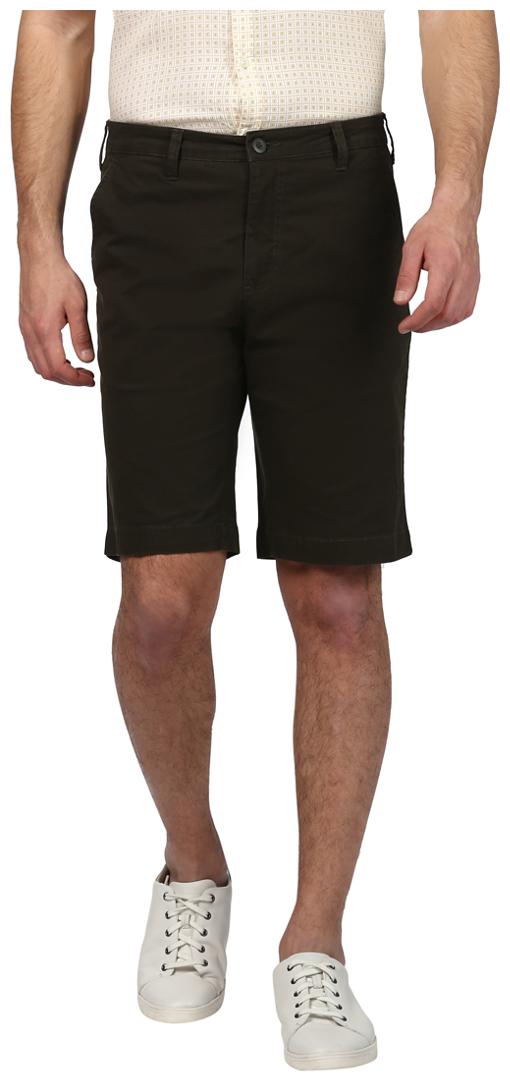 

Parx Men Green Regular Fit Regular Shorts