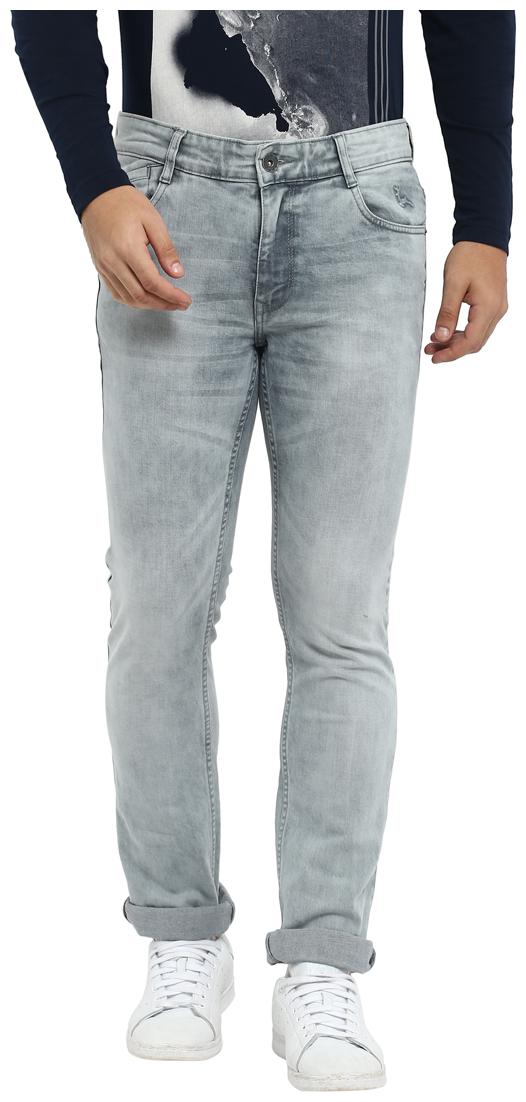 

Parx Men Grey Slim Fit Jeans