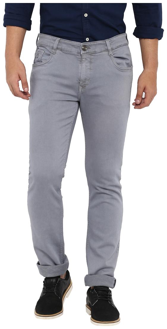 

Parx Men Grey Slim Fit Jeans