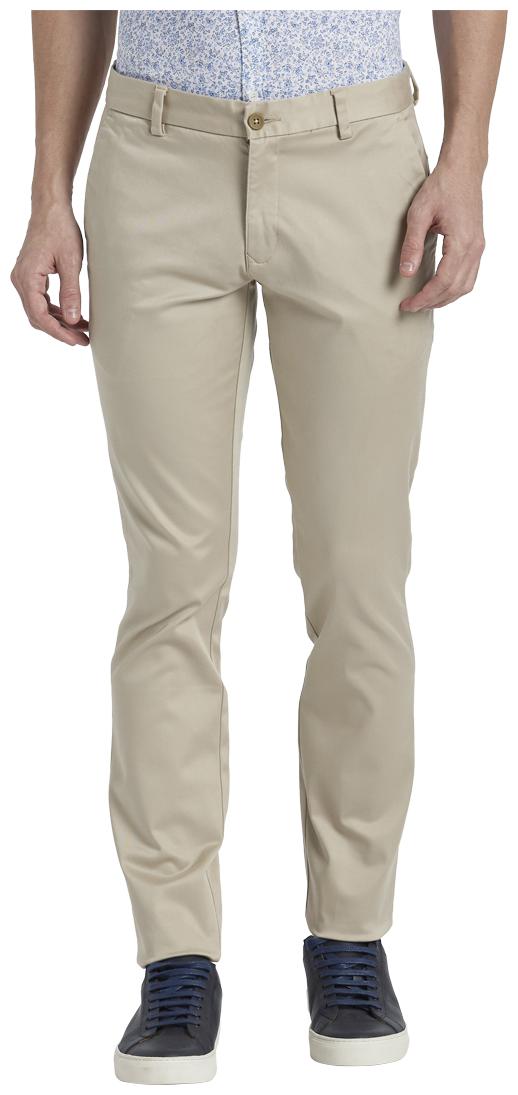 

Parx Men Grey Solid Slim fit Regular trousers