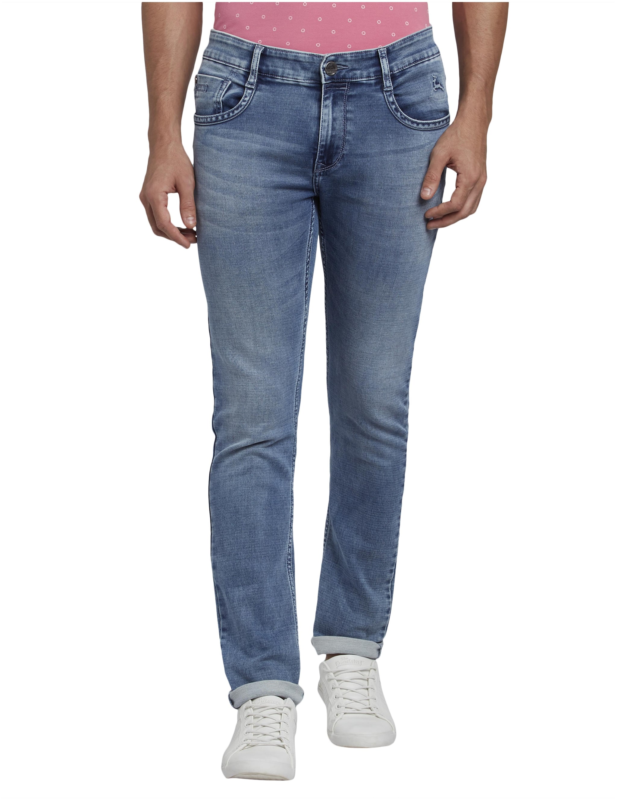 

Parx Men Blue Tapered Fit Jeans