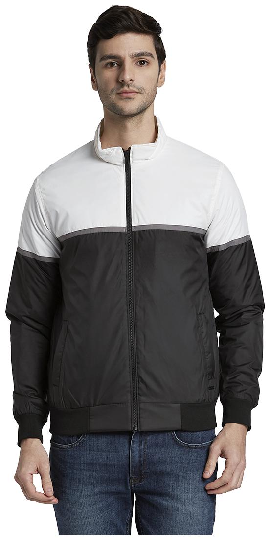 

Parx Men Colorblocked Jackets White