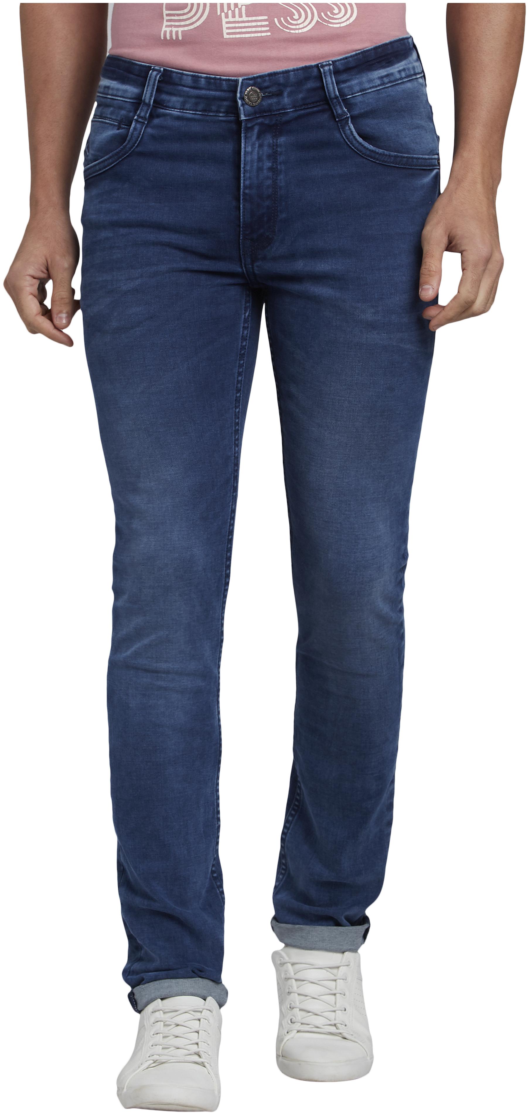 

Parx Men Blue Tapered Fit Jeans
