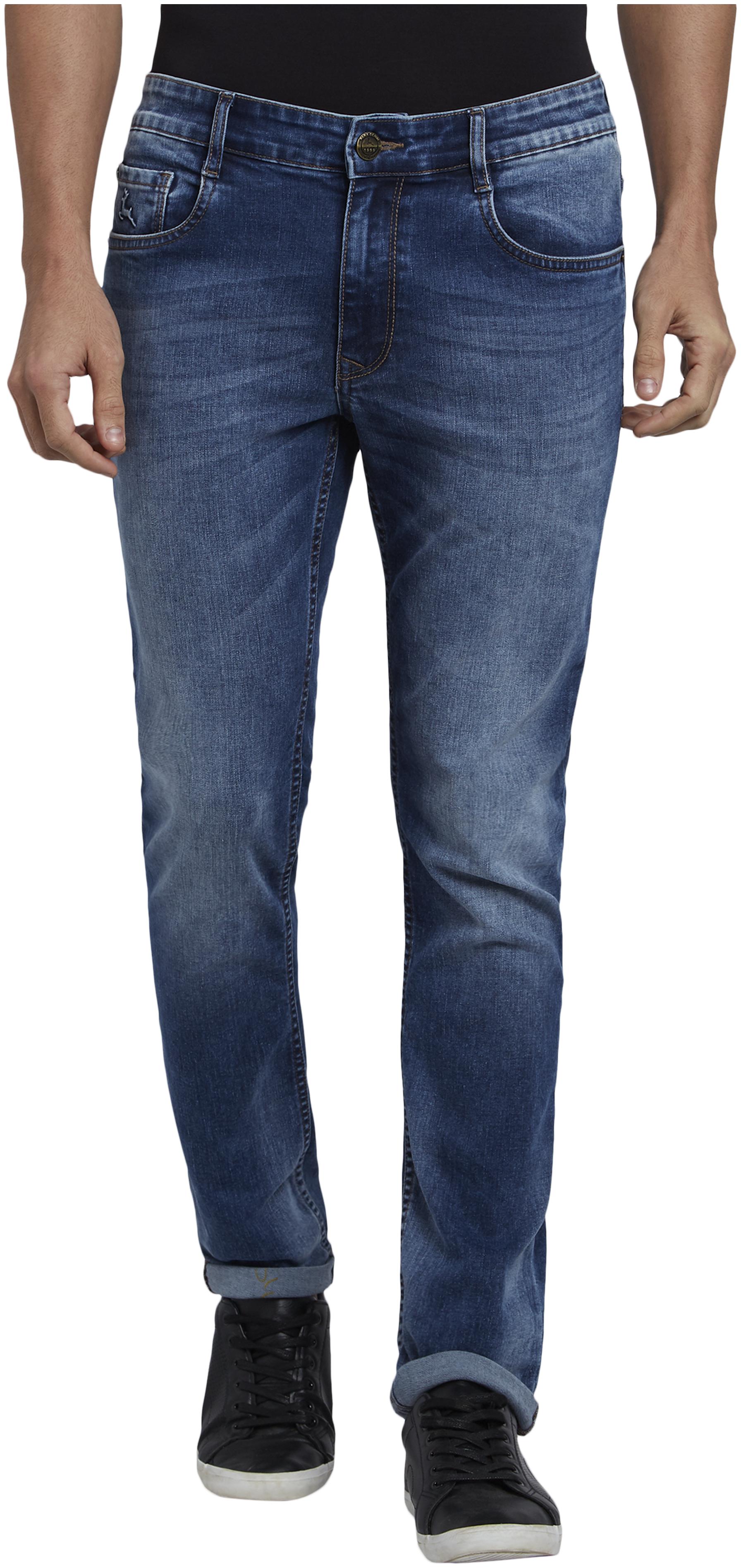 

Parx Men Blue Tapered Fit Jeans
