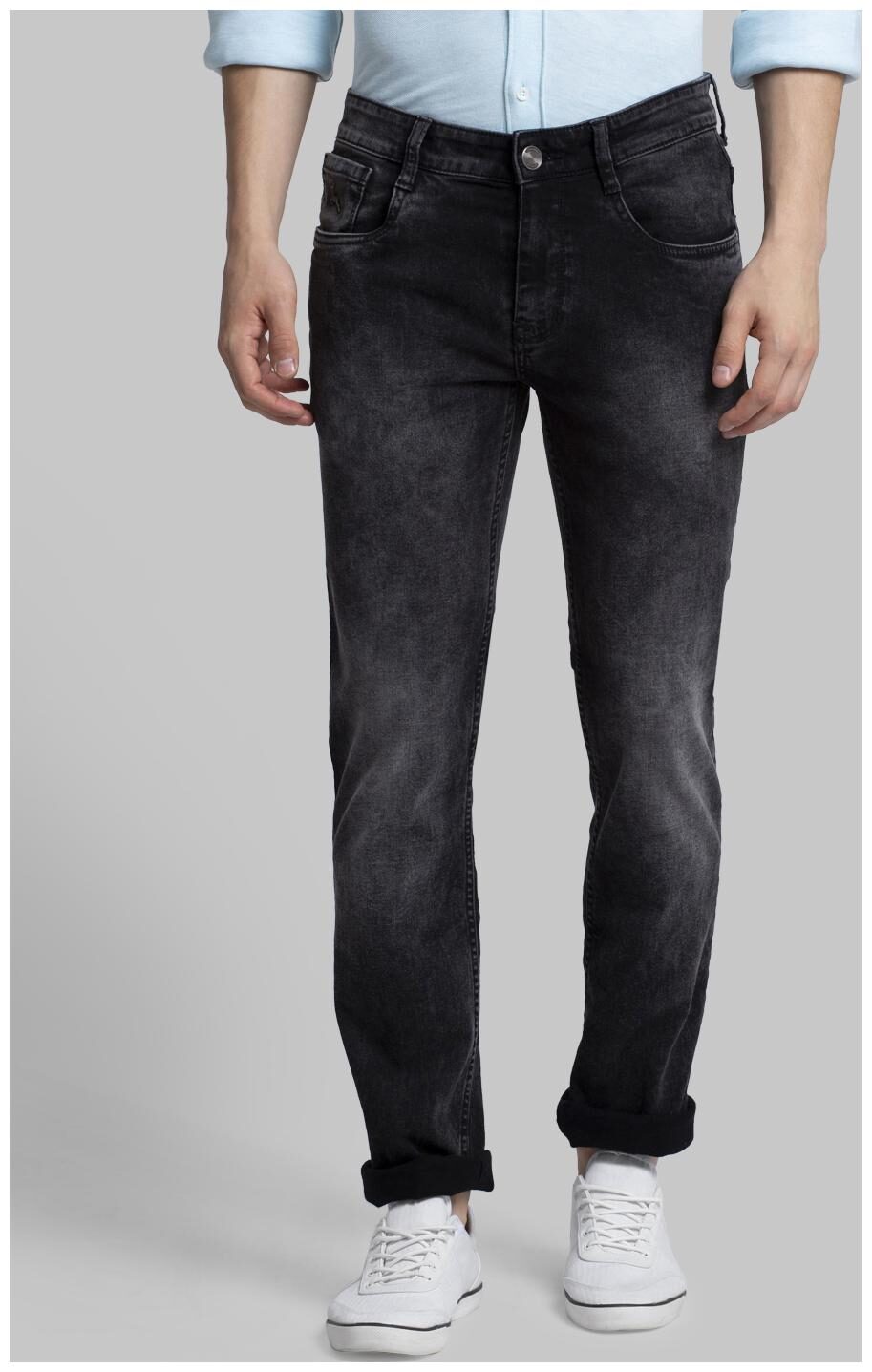 

Parx Men Black Slim Fit Jeans