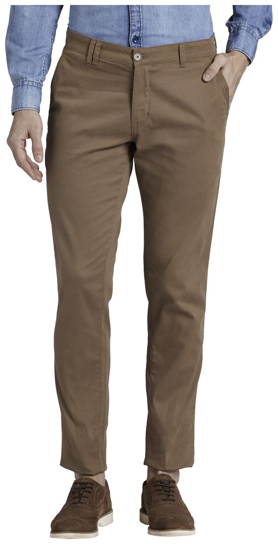 

Parx Men Brown Solid Tapered fit Regular trousers