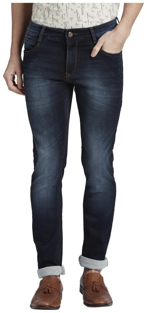 

Parx Men Navy Blue Slim Fit Jeans