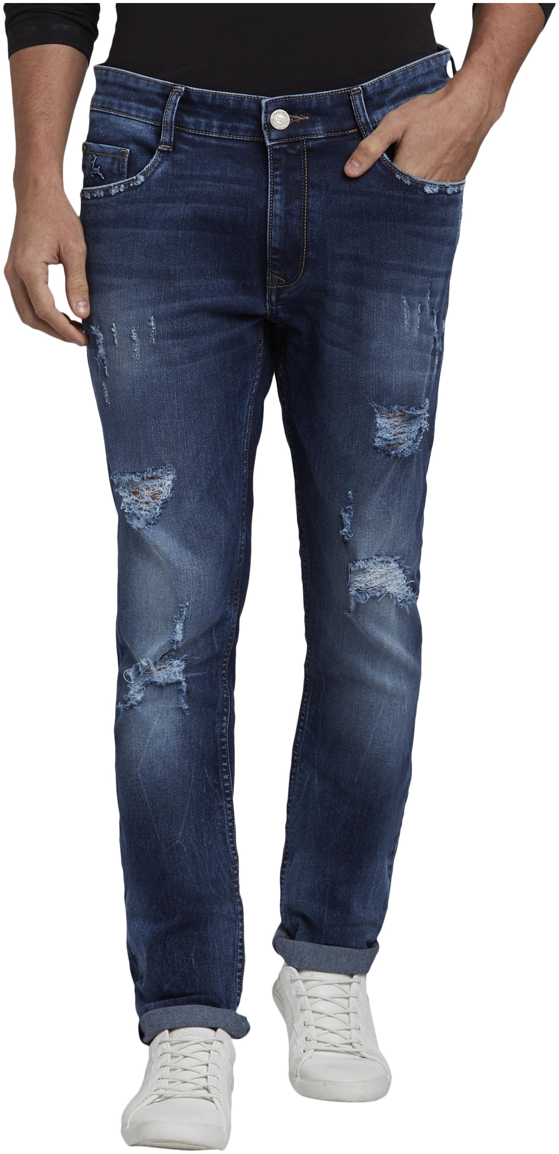 

Parx Men Blue Skinny Fit Jeans